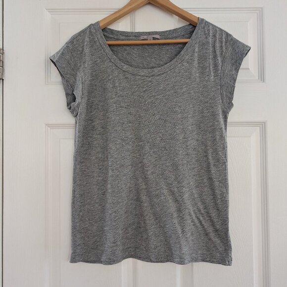 GAP scoop neck T shirt grey size XS - Picture 1 of 9